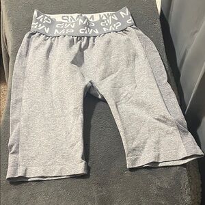 Stylish Gray Women's Jogger Shorts
